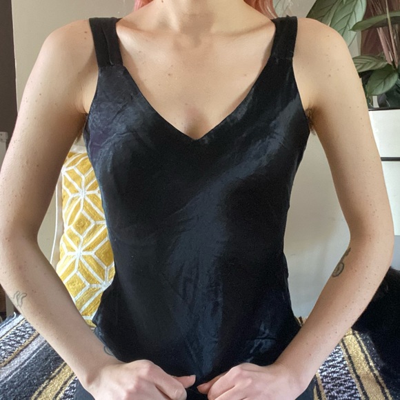 Y2K satin tank - Picture 1 of 2